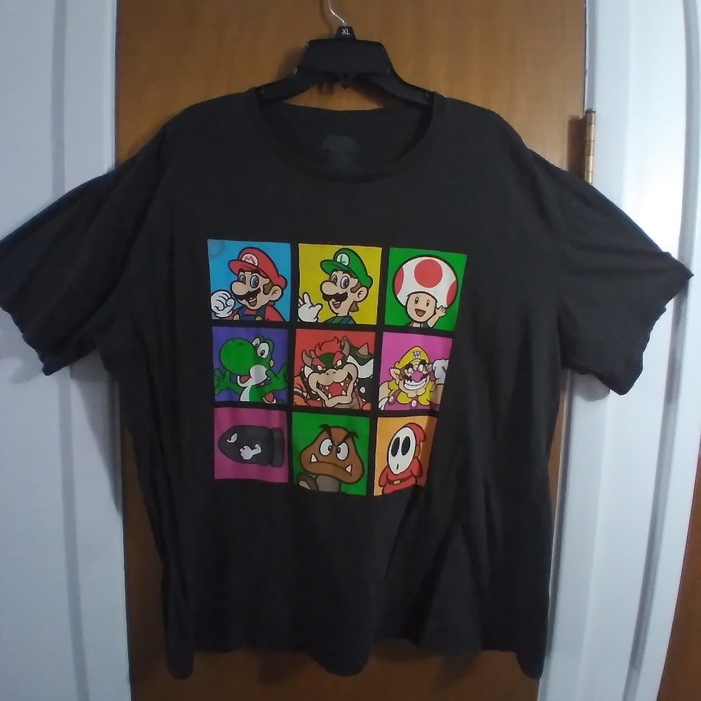 Super Mario Character panel shirt Kohl's 2012